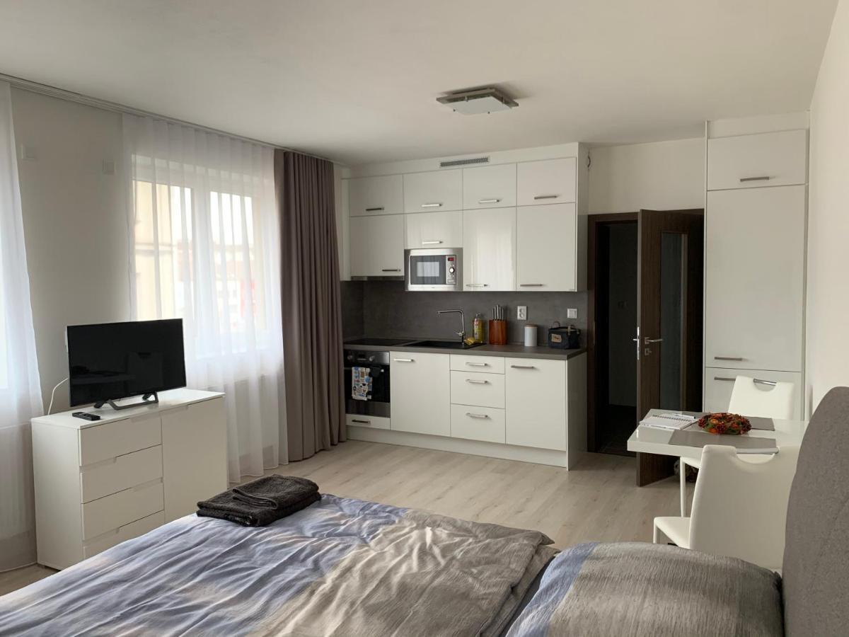 Modern Apartment In The City Center Plzeň Esterno foto
